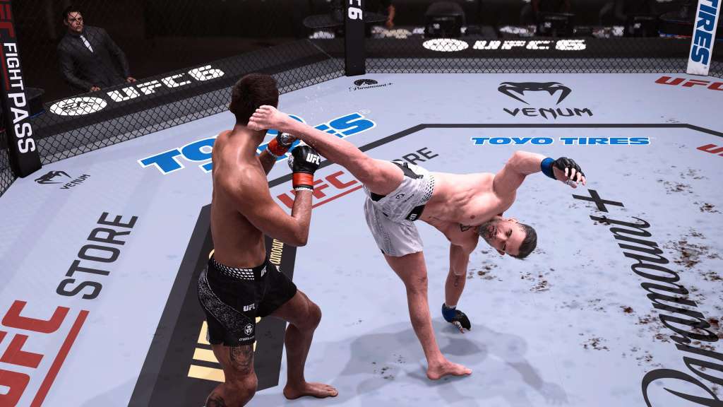 Zrzut ekranu z gry UFC 6 na PS5 - recenzja HDTVPolska