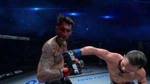 Zrzut ekranu z gry UFC 6 na PS5 - recenzja HDTVPolska