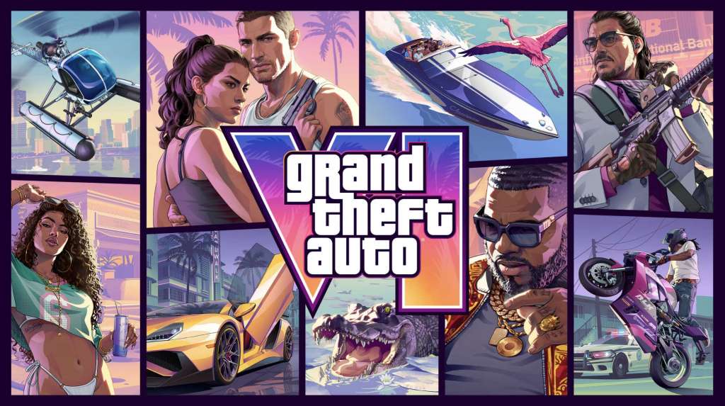 Okładka gry GTA 6 - wersja pozioma