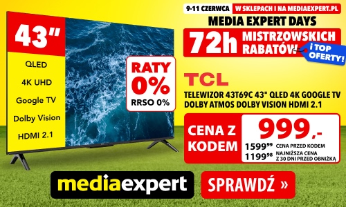 media expert days mistrzostwa świata promocja telewizor