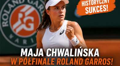 maja chwalińska półfinał roland garros okładka