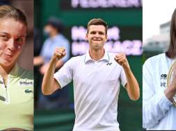 maja chwalińska hubert hurkacz iga świątek wimbledon