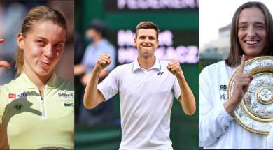 maja chwalińska hubert hurkacz iga świątek wimbledon