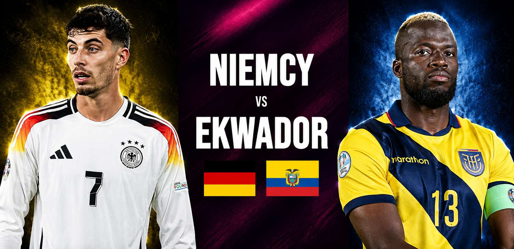 Niemcy – Ekwador: Gdzie oglądać? Transmisja TV i online [25.06.2026]