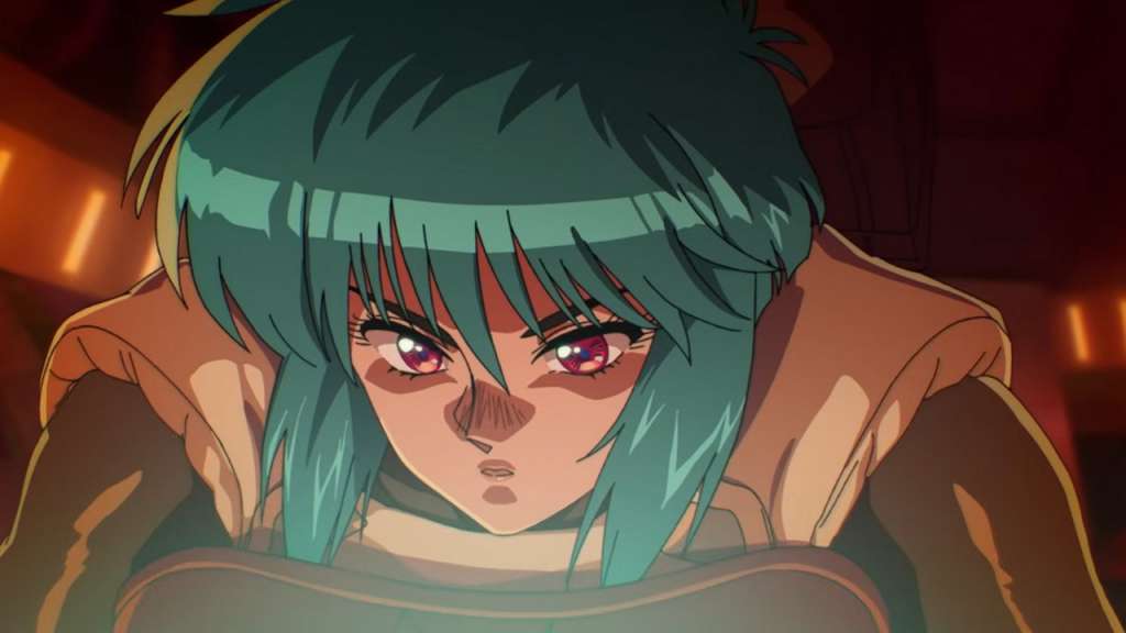 kadr z serialu "The Ghost in the Shell"