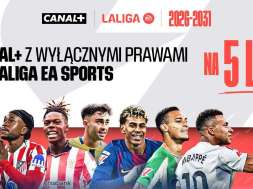 canal+ la liga prawa na wyłączność baner