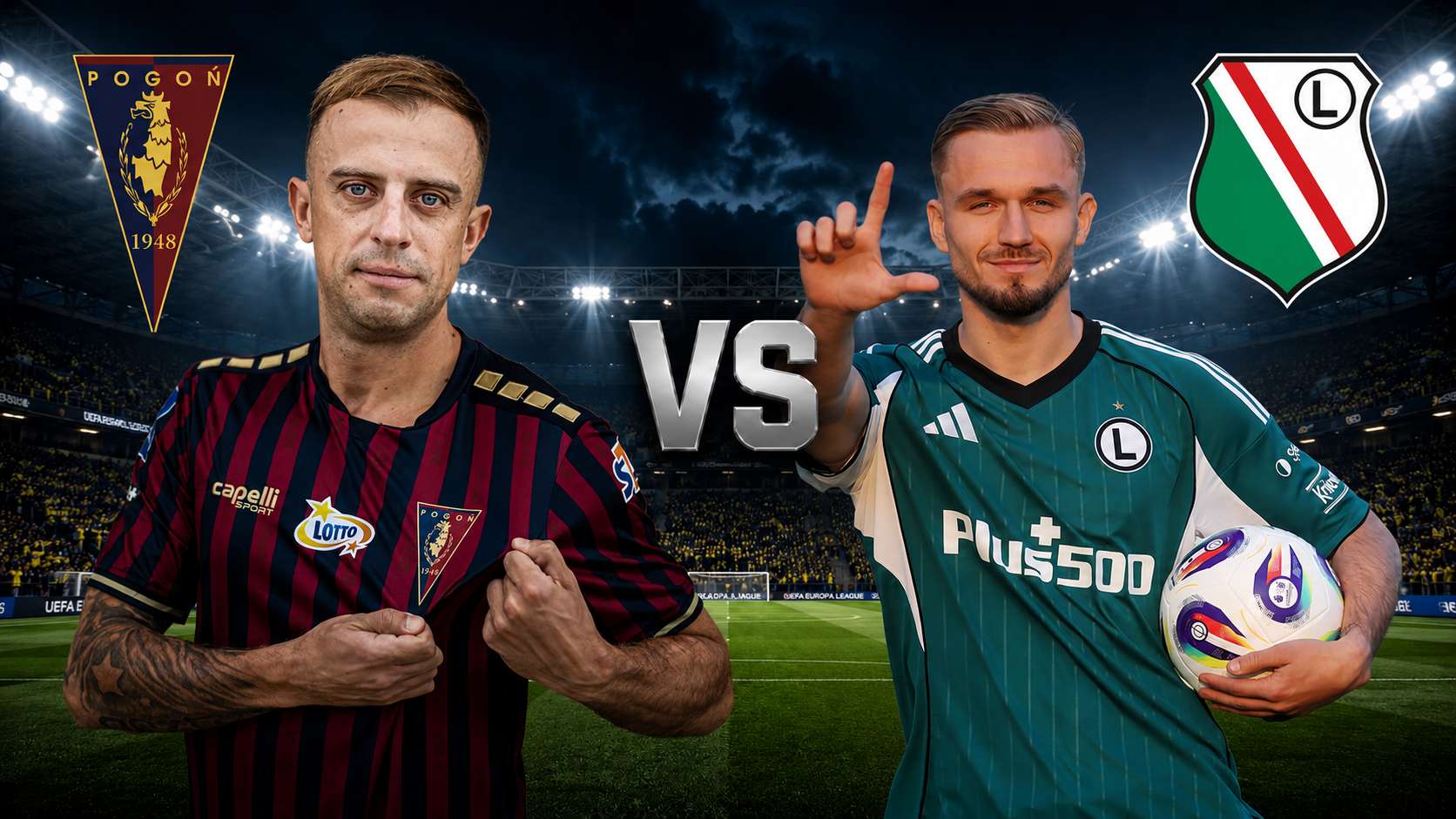 Mecz Pogoń Szczecin – Legia Warszawa. Gdzie oglądać za darmo? Jest stream online! [24.07.2026]