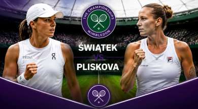 Świątek Pliskova Wimbledon