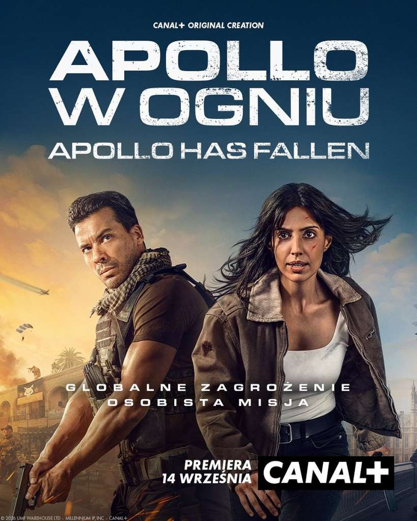 plakat serialu APOLLO W OGNIU