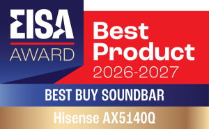 Hisense AX5140Q – nagroda EISA 2026–2027 dla soundbara Best Buy