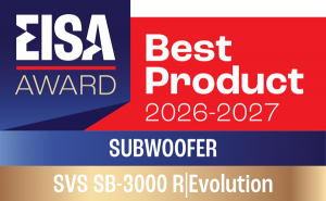 SVS SB-3000 R|Evolution – nagroda EISA 2026–2027 w kategorii Subwoofer