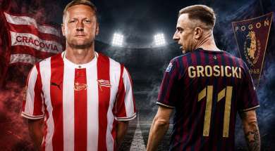 Glik Grosicki Cracovia Kraków Pogoń Szczecin