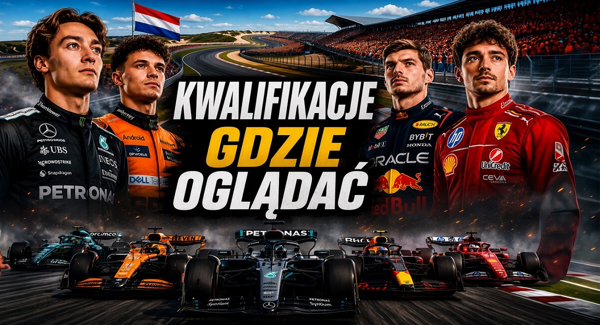 Kwalifikacje do wyścigu F1 o GP Holandii: Gdzie i o której oglądać? Transmisja na żywo [22.08.2026]