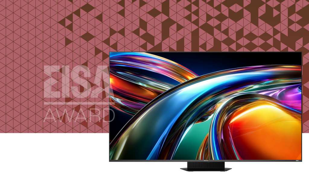 Hisense 65UR9S, laureat nagrody EISA 2026–2027 dla telewizora RGB LED Best Buy