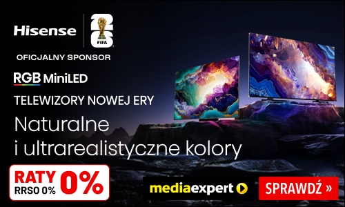Baner reklamowy Hisense RGB Mini LED