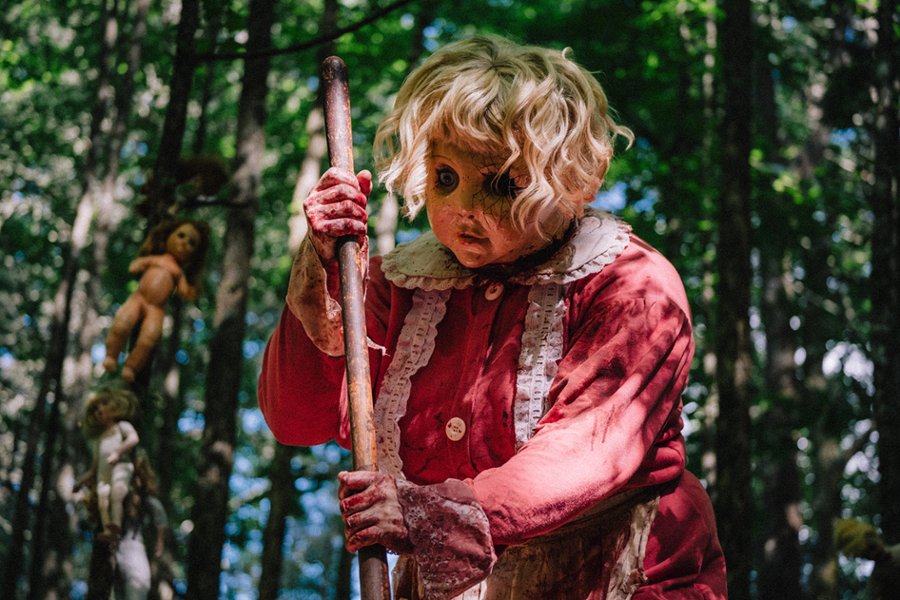 kadr z filmu "Lalka (ale to horror)"