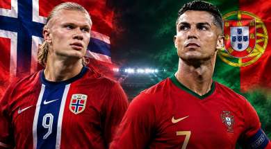haaland ronaldo norwegia portugalia