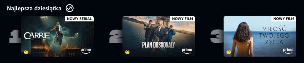 zrzut ekranu z serwisu Prime Video