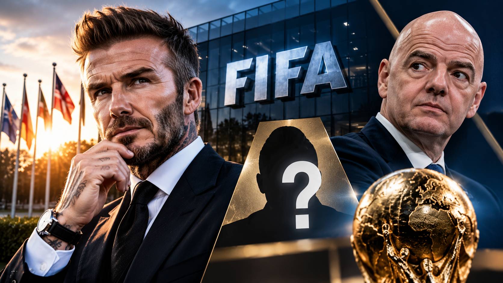 David Beckham prezydentem FIFA?! Sensacyjne doniesienia Sky. Może zastąpić Infantino!