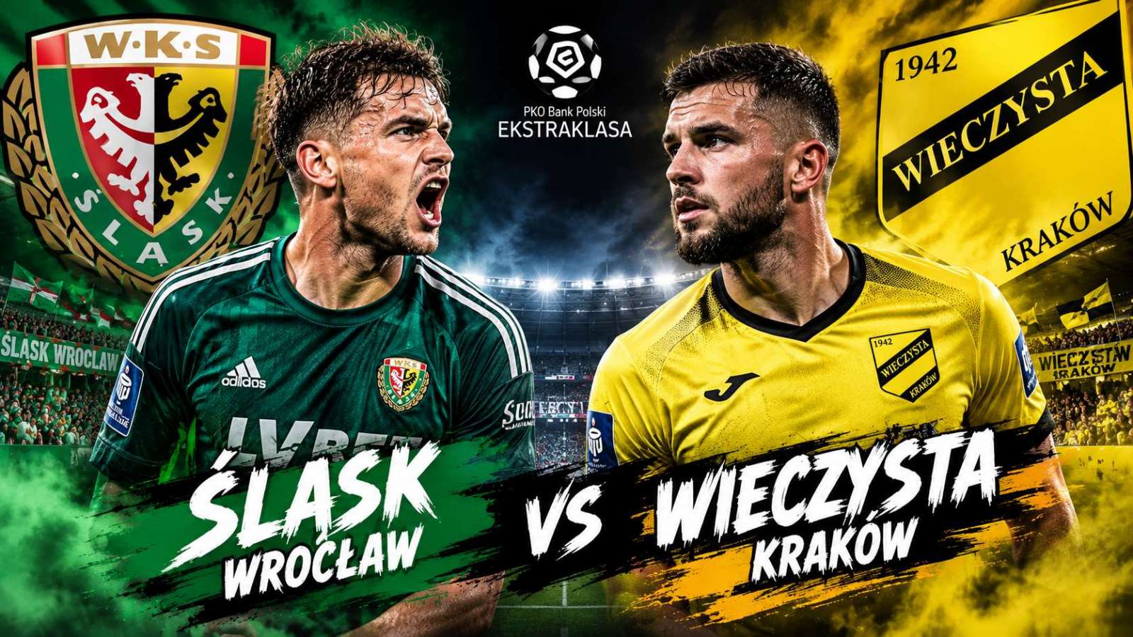 Śląsk Wrocław – Wieczysta Kraków: gdzie i o której oglądać? Transmisja [25.10.2026]