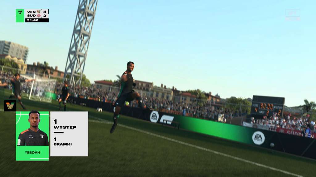Kadr z gry EA Sports FC 26 - recenzja HDTVPolska